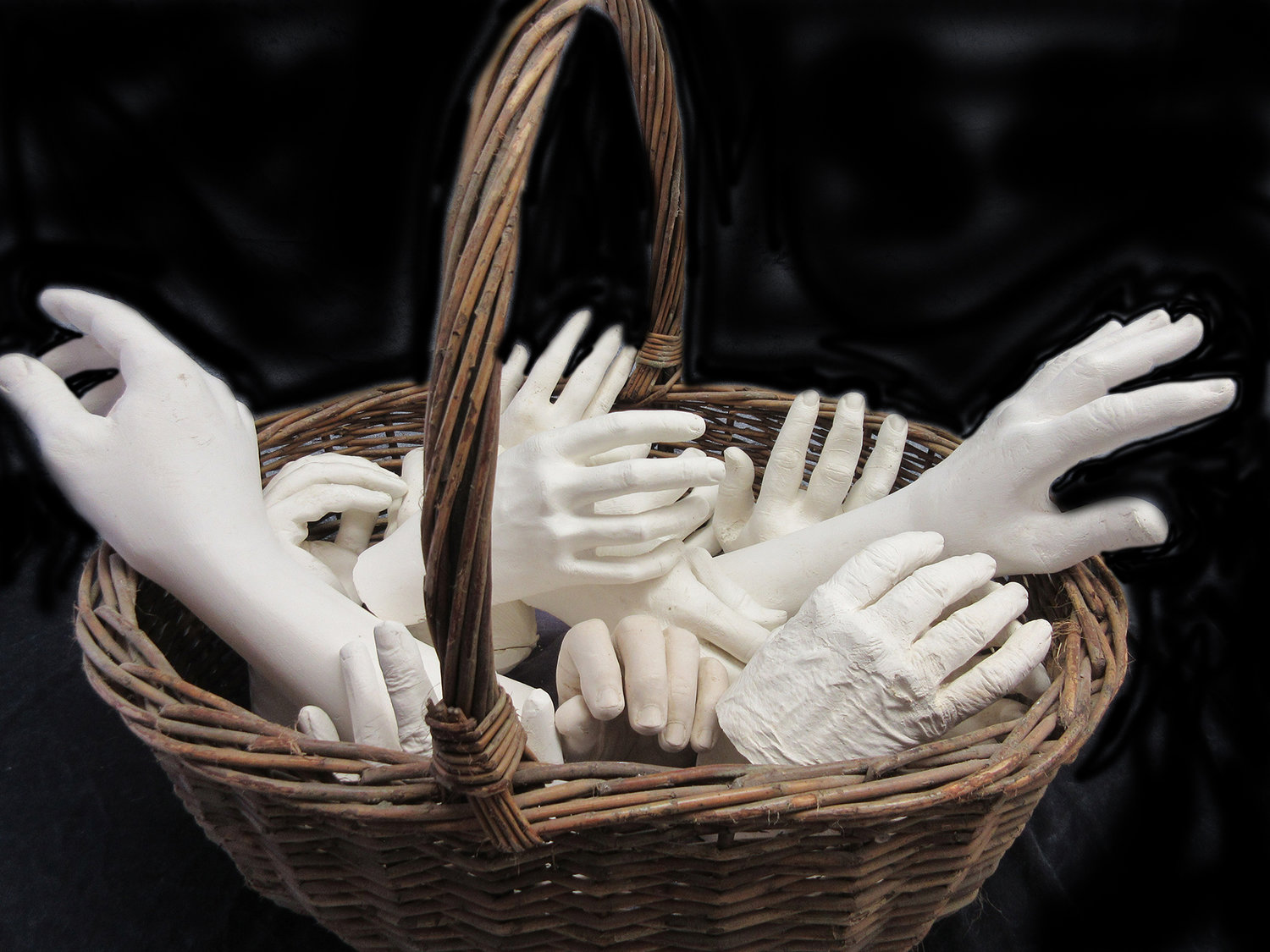 “Basket of Hands” by Pauline Glykokokalos.